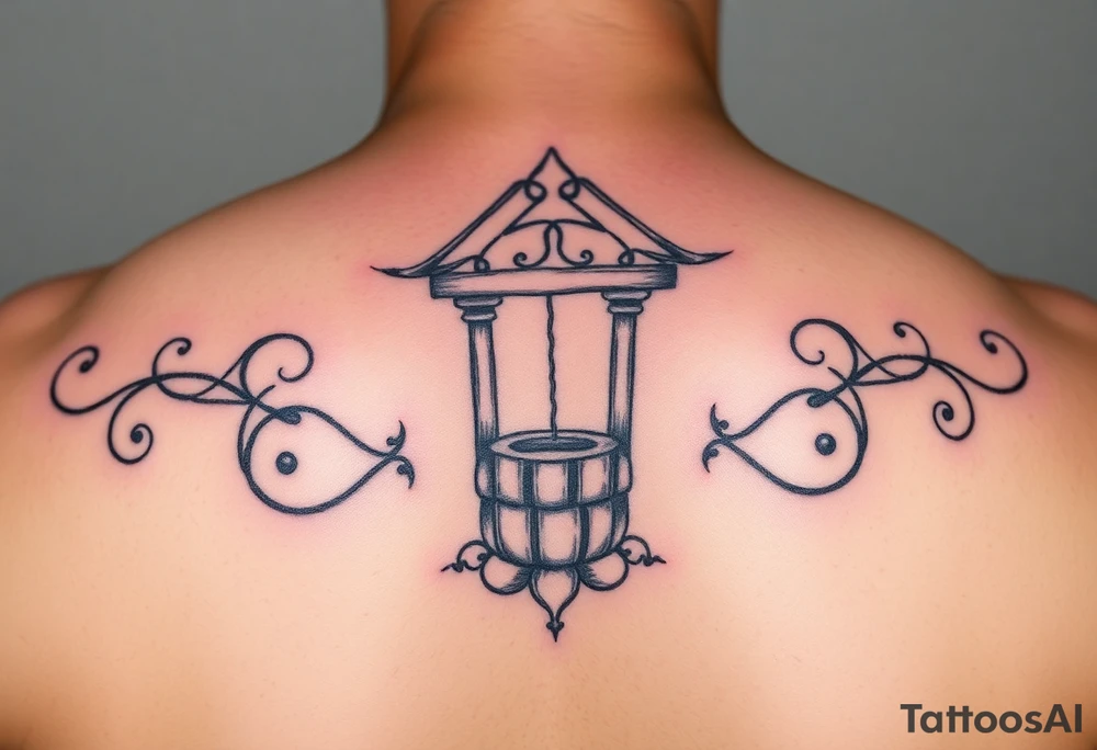 A wishing well tattoo idea