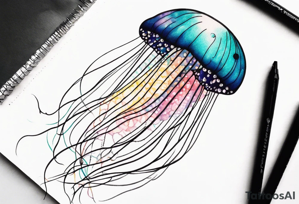 Jellyfish tattoo idea