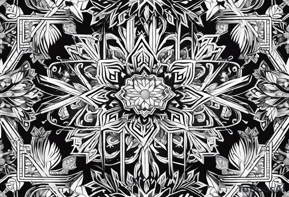Snowflakes, small tattoo idea