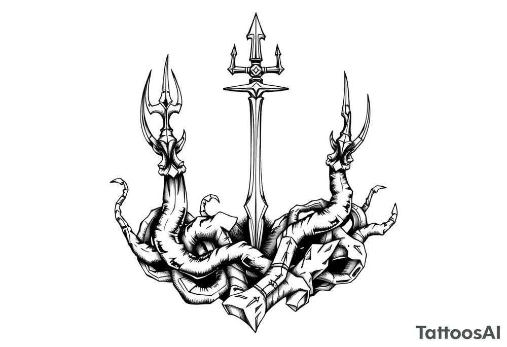 Atlantis tattoo idea