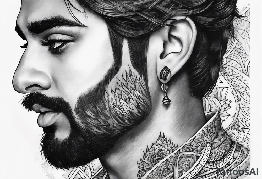 Ashish Name tattoo idea