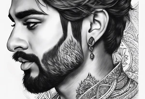 Ashish Name tattoo idea