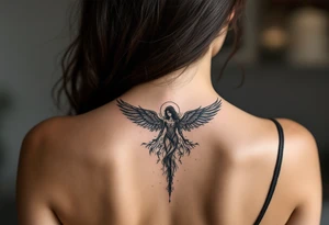 Fallen Angel tattoo idea