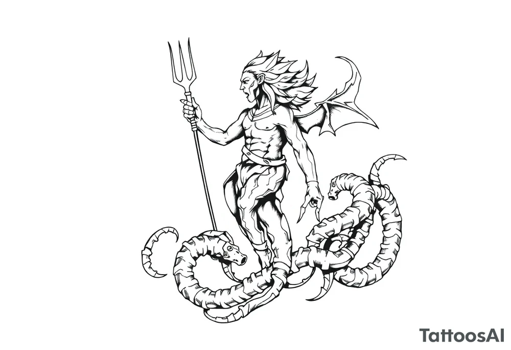 Atlantis tattoo idea