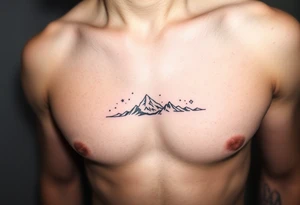 Night sky tattoo idea