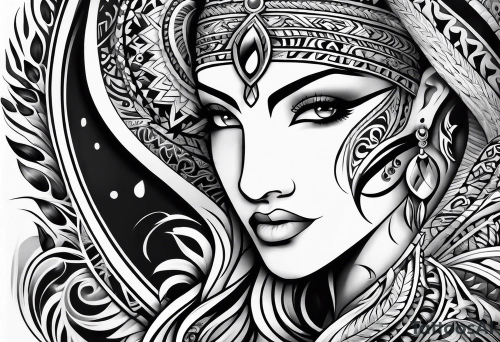 maori spine tattoo tattoo idea