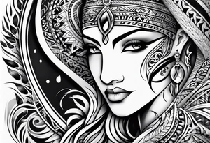 maori spine tattoo tattoo idea