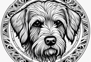 wirehaired griffon tattoo idea