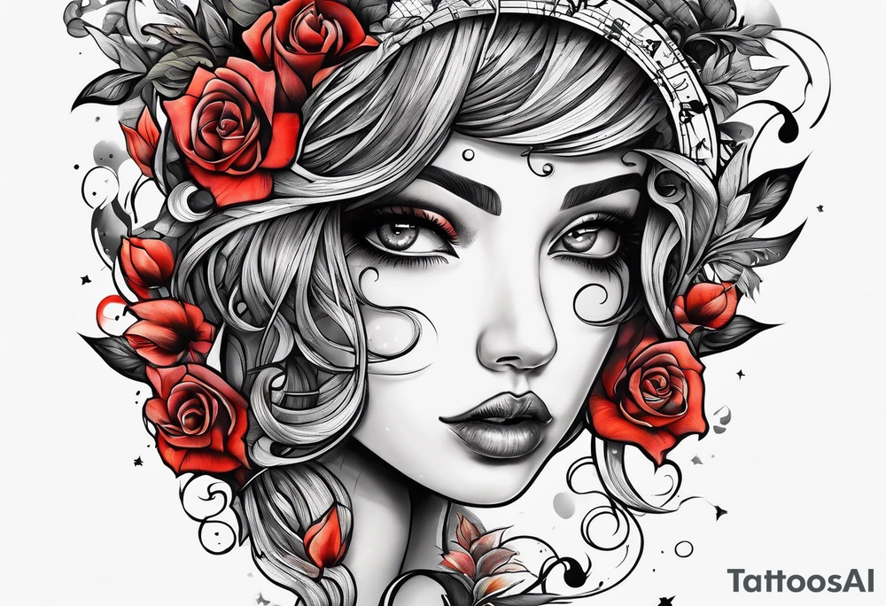 The letters AR together with the words always ready going down the side of the letters tattoo idea