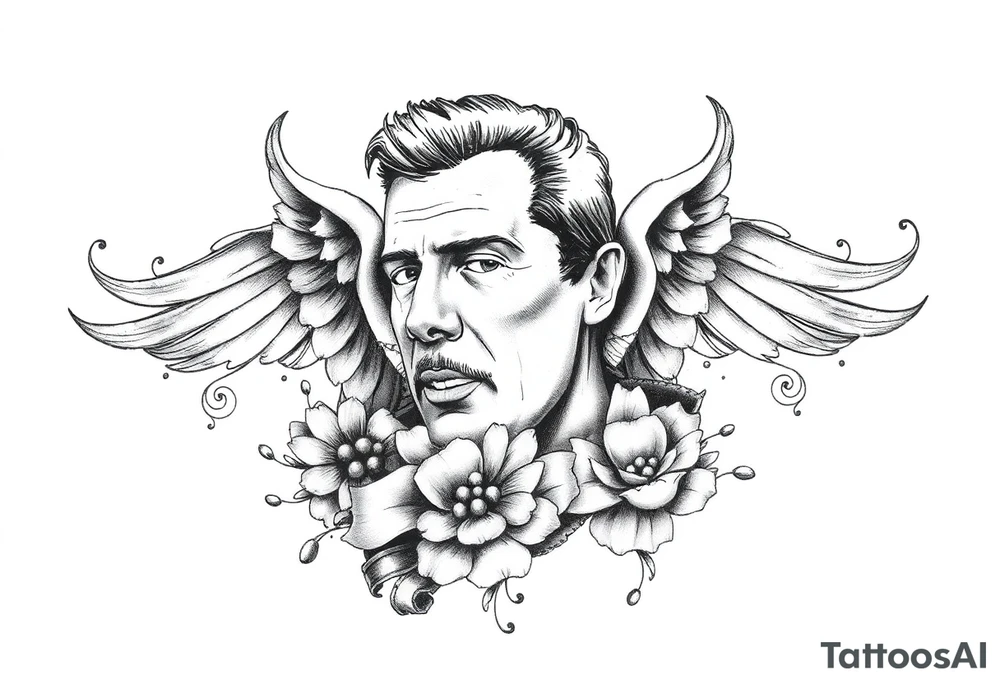 Memorial brother Dennis 24-01-12 tattoo idea