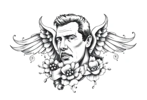 Memorial brother Dennis 24-01-12 tattoo idea
