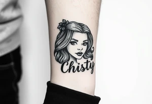 my sister is my best friend "Christy" tattoo idea