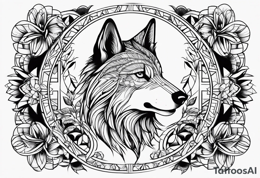Pain, animal tattoo idea