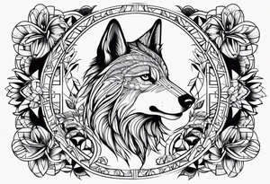 Pain, animal tattoo idea