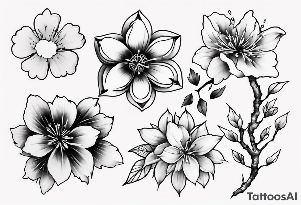 Sakura tattoo idea