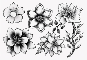 Sakura tattoo idea