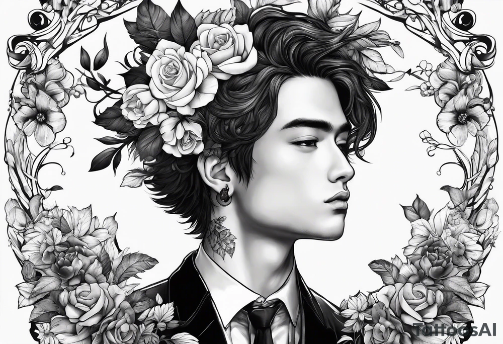 flower boy 2017 album tattoo idea