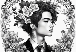 flower boy 2017 album tattoo idea