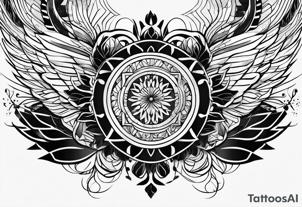 armband, lines tattoo idea