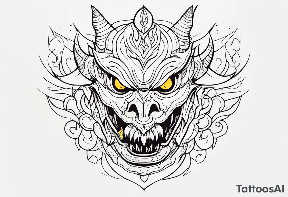 Monster within tattoo idea