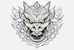 Monster within tattoo idea
