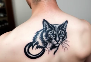 Black Cat tattoo idea