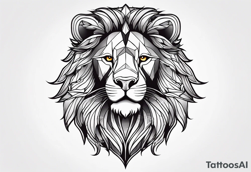Man standing up tattoo idea