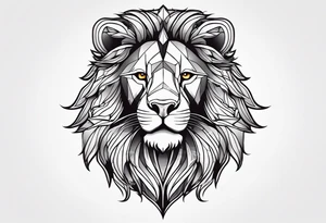 Man standing up tattoo idea