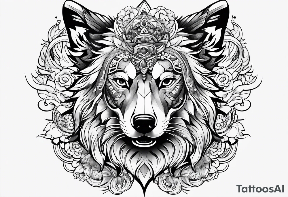 Hundepfote tattoo idea