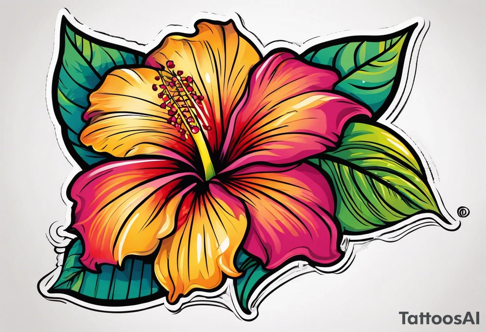 Hibisco tattoo idea