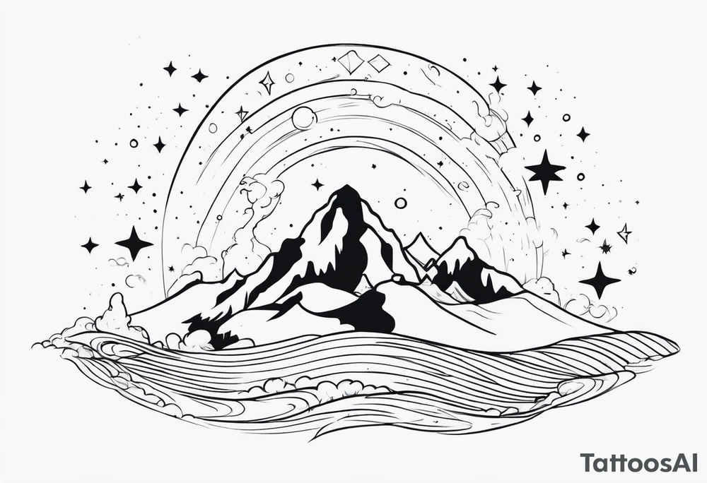 milkway tattoo idea