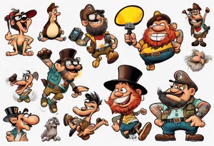 russell up! movie tattoo idea