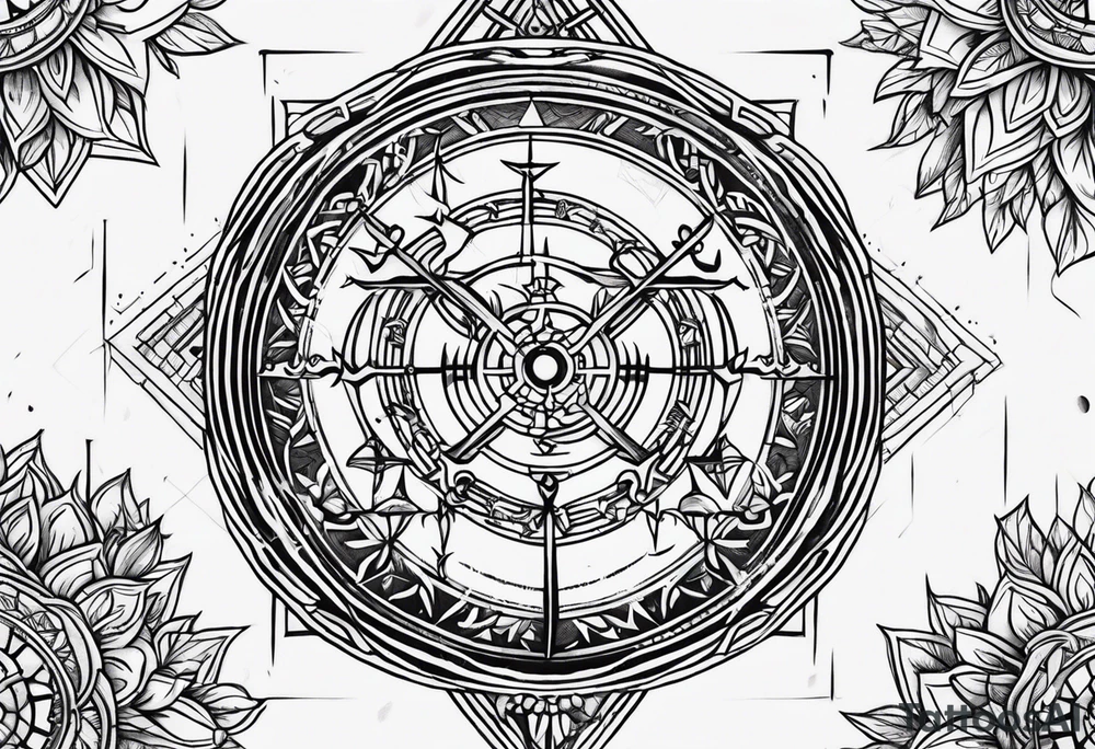Vegvisir tattoo idea