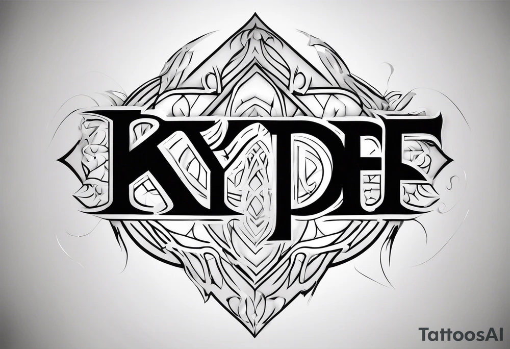 “KYDF” with a dick tattoo idea