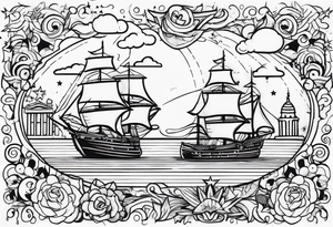 American revolution tattoo idea