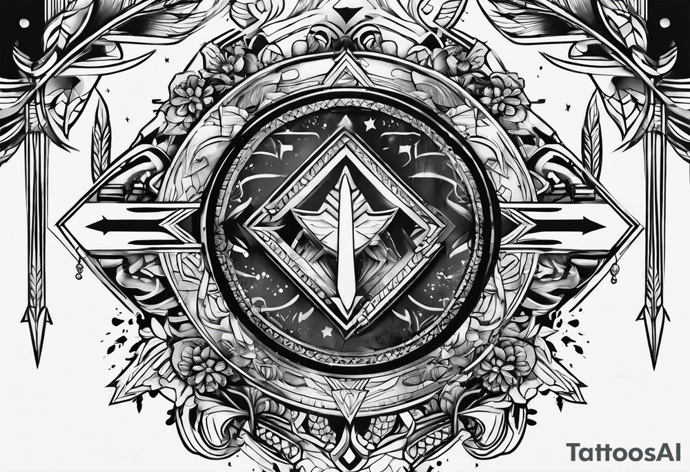 Arrow tattoo idea
