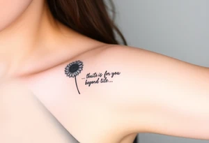 Quotes 
paintbrush
Sunflower tattoo idea