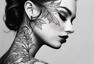 human veins tattoo idea