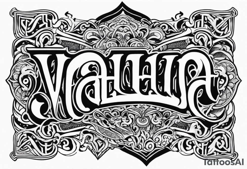 Valhalla heaven gods tattoo idea