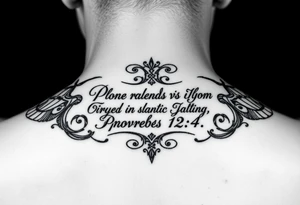 proverbs 12:4 tattoo idea