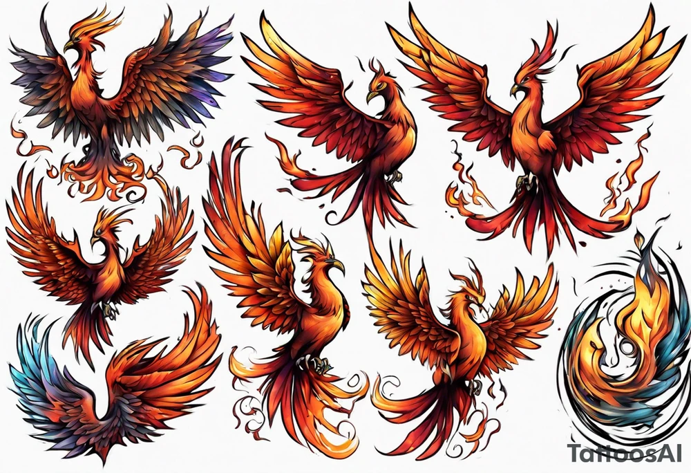 pheonix tattoo idea