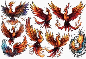 pheonix tattoo idea