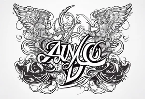 Angel vs Devil back tattoo design tattoo idea