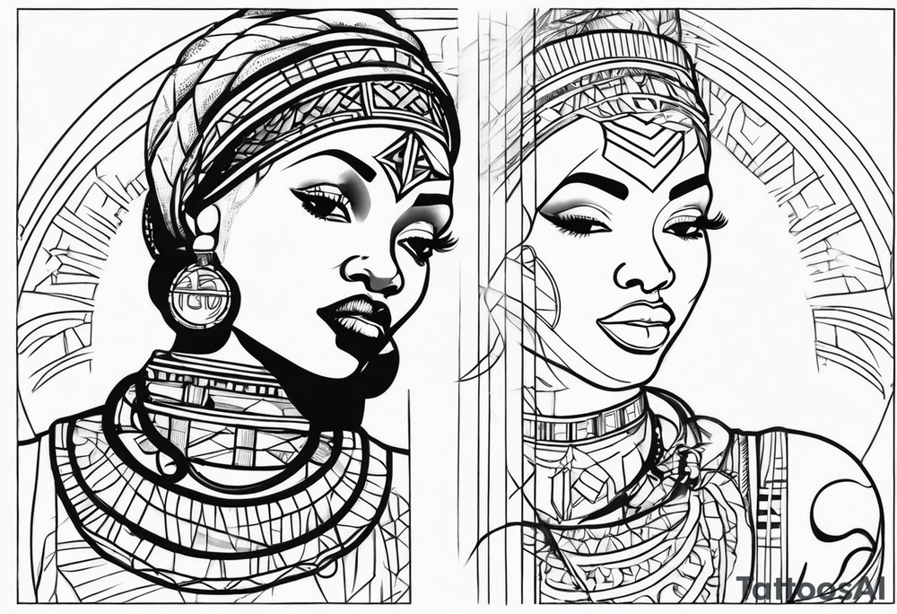 african historical, tattoo ideas tattoo idea