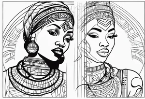 african historical, tattoo ideas tattoo idea