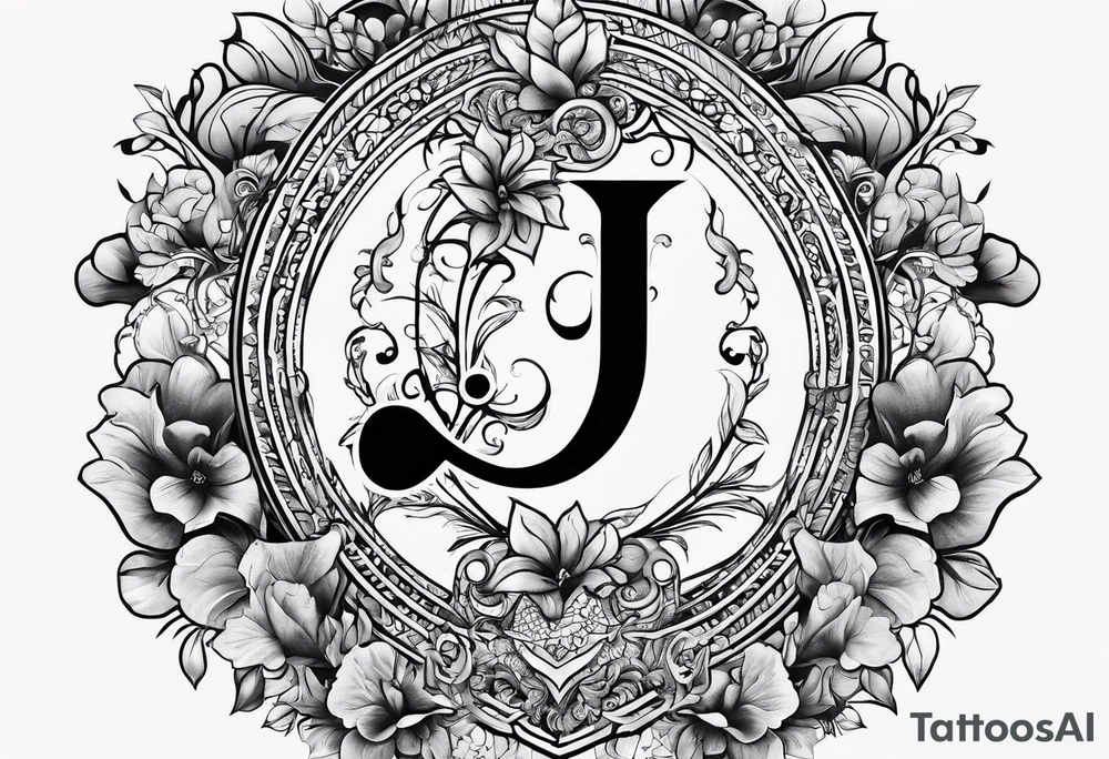 Initials J A R R tattoo idea