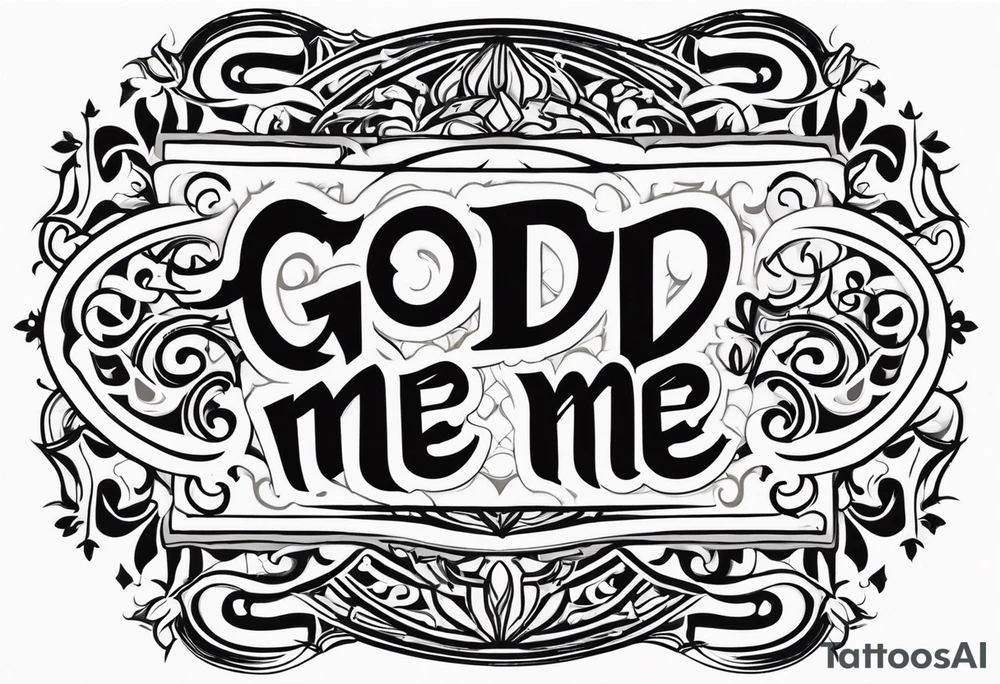 God got me tattoo idea