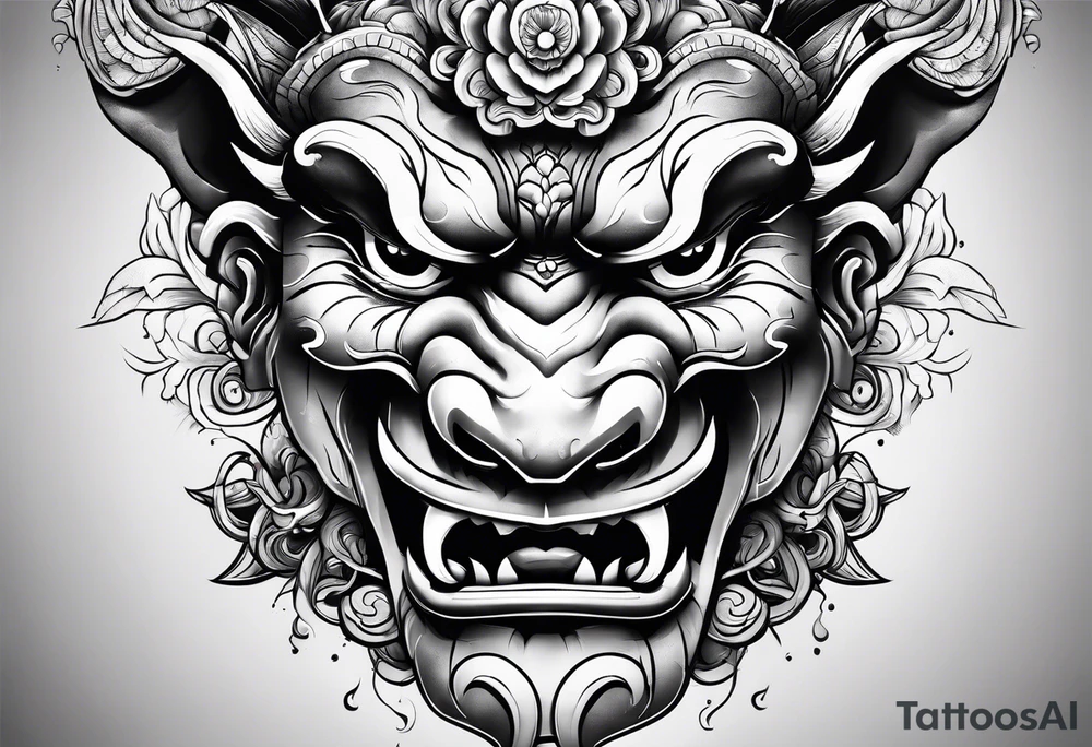 Oni tatoo tattoo idea