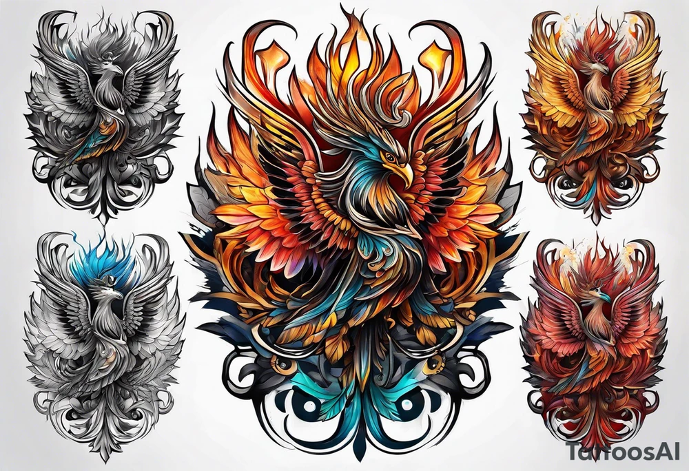 PHOENIX tattoo idea