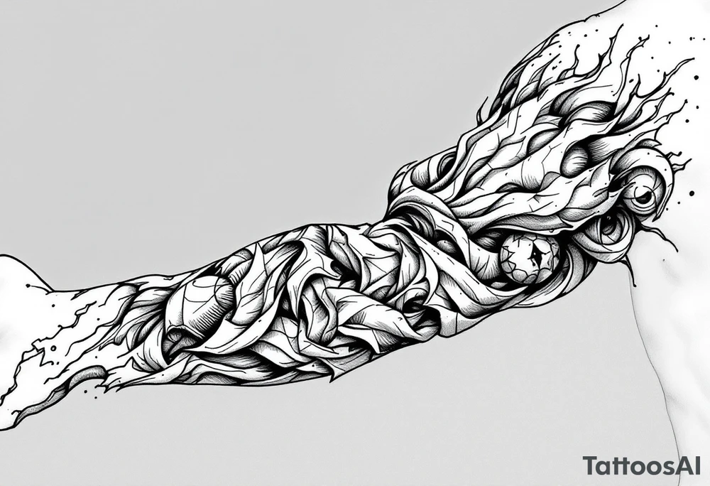 Arm sleeve for men tattoo idea